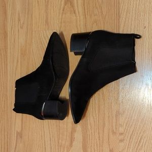 Nine West Black Pointed Booties